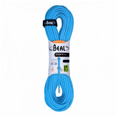 BEAL  - Joker 9,1 mm Golden Dry - Corde &agrave; simple taille 70 m, bleu