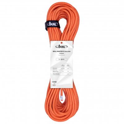 BEAL  - Wallmaster - Corde pour escalade en salle taille 30 m, rouge