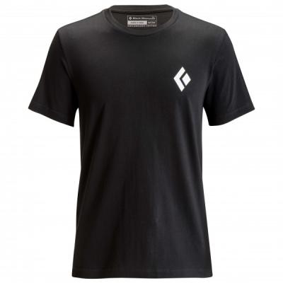 BLACK DIAMOND T shirt manches courtes  equipment for alpinists noir