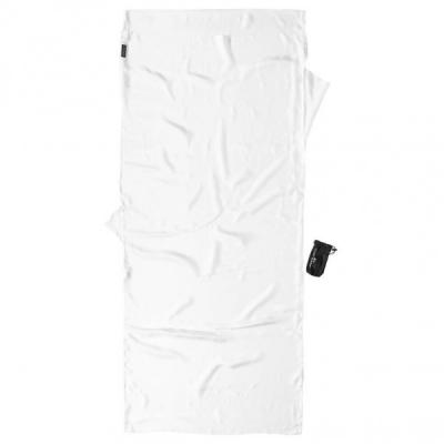 COCOON  Silk Economy Line Travel Bed Sheet Blanc 210 x 88 cm