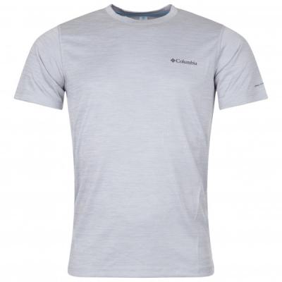 COLUMBIA T-shirt technique  zero rules&acute; &agrave; manches courtes gris hom