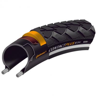 CONTINENTAL  Contact Plus Safetyplus Breaker 700 Tyre Noir 700C / 28