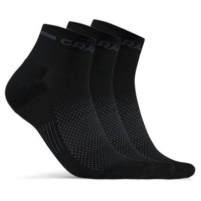 CRAFT  - Core Dry Mid Sock 3-Pack - Chaussettes Black - 34 - 36