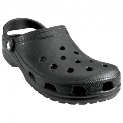CROCS  Classic  Classic Croslite Caoutchouc Sabots Noirs