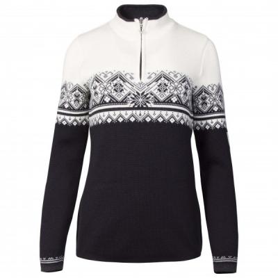 DALE OF NORWAY  - Moritz Sweater - Pullover femme Black White Dark Charcoal - M