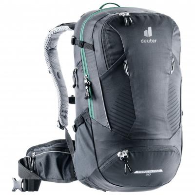 DEUTER  - Trans Alpine 30 - Sac &agrave; dos v&eacute;lo taille 30 l, gris/bleu