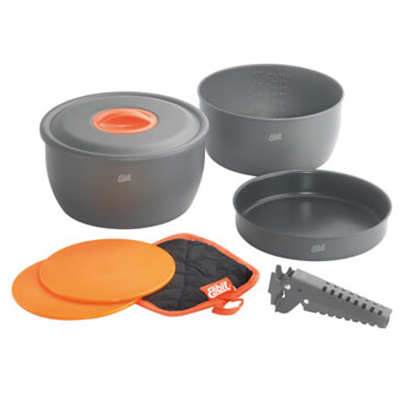 ESBIT  - Topfset CW2500 - Popote taille 2 l / 2,5 l, gris