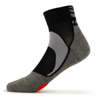 FALKE  -  BC5 Tour - Chaussettes de cyclisme taille 44-45, gris