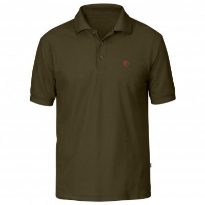 FJALLRAVEN FJ&Auml;LLR&Auml;VEN Polo fonctionnel Crowley Pique pour hommes marron L
