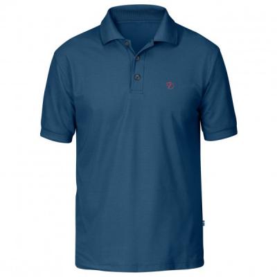 FJALLRAVEN Fj&auml;llr&auml;ven - Crowley Piqu&eacute; Shirt - Polo taille S, bleu 
