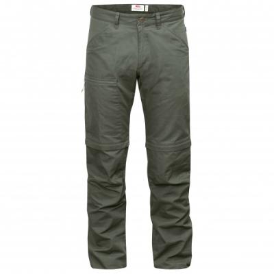 FJALLRAVEN Fj&auml;llr&auml;ven - High Coast Trousers Zip-Off - Pantalon de trekking taille 54, vert olive 