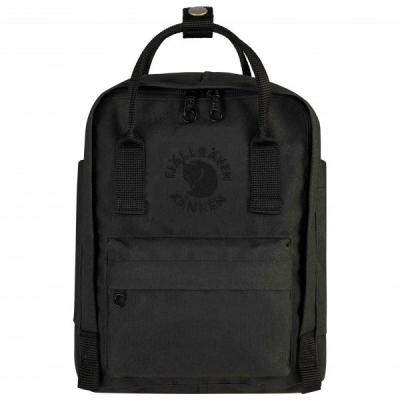FJALLRAVEN Fj&auml;llr&auml;ven - Re-K&aring;nken Mini - Sac &agrave; dos journ&eacute;e taille 7 l, noir 