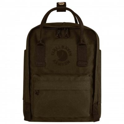 Fj&auml;llr&auml;ven - Re-K&aring;nken Mini - Sac &agrave; dos journ&eacute;e brun