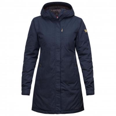 FJALLRAVEN Fj&auml;llr&auml;ven - Women's Kiruna Padded Parka - Manteau taille S, bleu