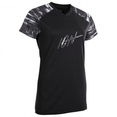 ION Maillot manches courtes femme  scrub amp noir