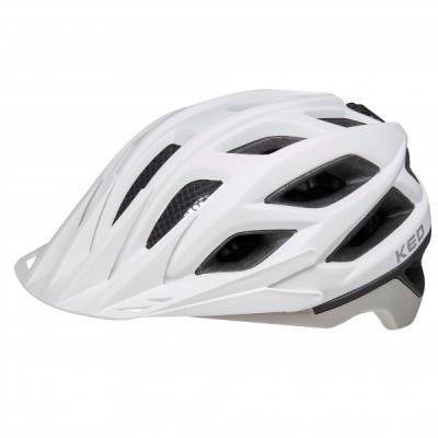 KED Casque de v&eacute;lo Companion L (55-61cm) - Fr&ecirc;ne blanc mat
