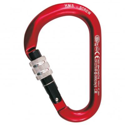 KONG  - HMS Classic Screw Sleeve - Mousqueton HMS rouge