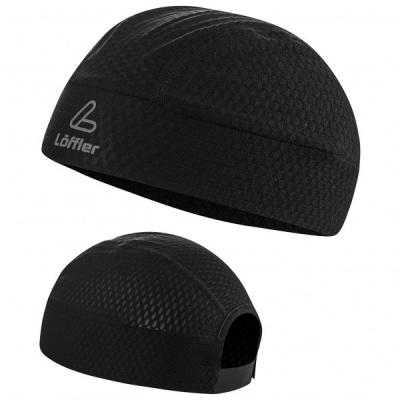 LOFFLER L&ouml;ffler - Bandana Txgrid - Bonnet de cyclisme taille One Size, noir 