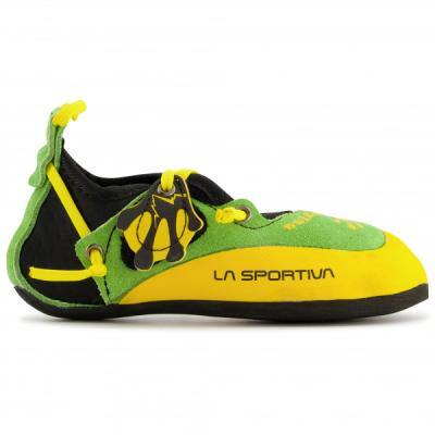 LA SPORTIVA Chaussons d'escalade  Stickit vert jaune enfant - 32