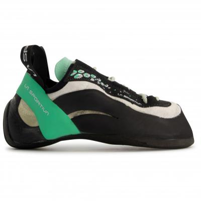 LA SPORTIVA Chaussons d'escalade  Miura blanc vert femme - 34.5