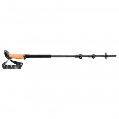 LEKI  B&acirc;ton de randonn&eacute;e Black Series Carbon Noir/Marron
