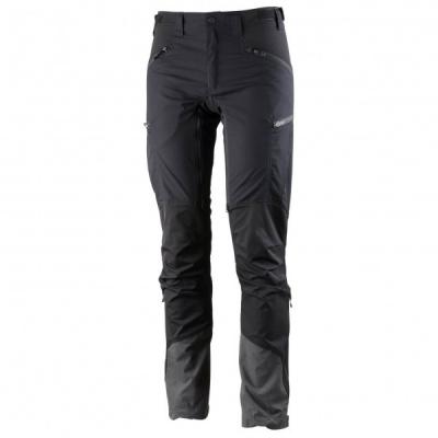 LUNDHAGS  - Women's Makke Pant - Pantalon de trekking taille 34 - Regular, noir/gris 