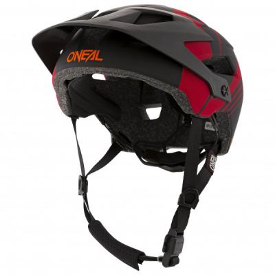 O NEAL Casque v&eacute;lo O'Neal Defender Nova rouge/orange- L/XL