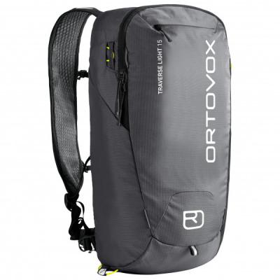 ORTOVOX  Sac &agrave; dos alpinisme Traverse Light 15 Flintstone Gris/Noir