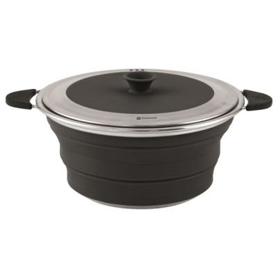 OUTWELL  - Collaps Pot With Lid - Popote taille M, gris