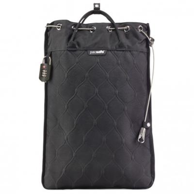 PACSAFE  Travelsafe GII Sac bandouli&egrave;re, 52 cm, 12 L, Black 100