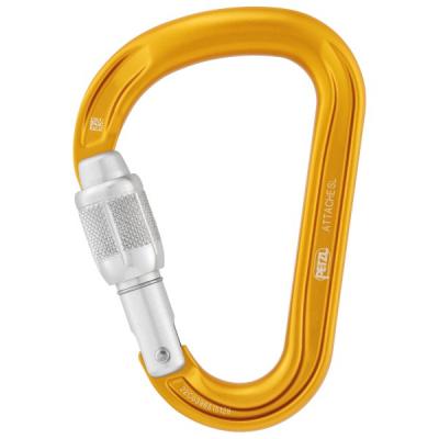 PETZL  Attache Screw-Lock - Mousqueton Yellow Taille unique
