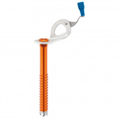 PETZL  Broche &agrave; glace Laser Speed Light 17cm Orange/Gris/Bleu Unique