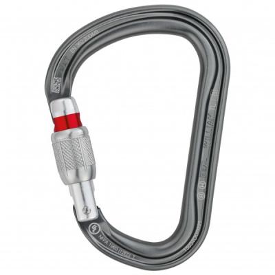 PETZL  Mousqueton escalade William Screw-lock Gris Unique
