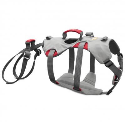 RUFFWEAR  - Doubleback Harness - Harnais pour chien Cloudburst Gray - XS (43 - 56 cm)