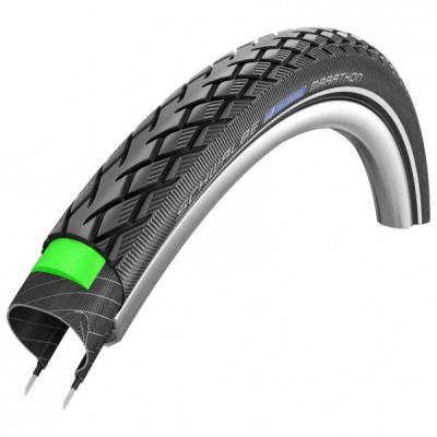 SCHWALBE Pneu v&eacute;lo City  Marathon TR noir 26x1.5