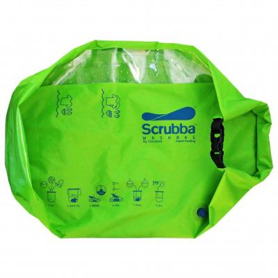SCRUBBA  - Wash Bag taille Standard - 13,5 l, vert/bleu 