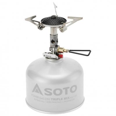 SOTO  Micro Regulator Stove Revised Gris Unique 2024