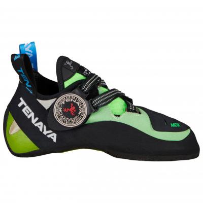 TENAYA  - Mundaka - Chaussons d'escalade taille 45, noir/vert
