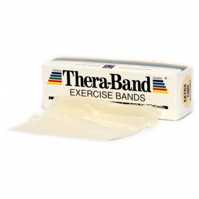THERABAND  - Bande d'exercice - &Eacute;lastique fitness taille extra leicht, blanc 