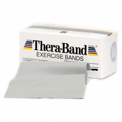 THERA BAND Thera-Band-b Bande de R&eacute;sistance-Argent(super stark/silber)-5.50 m