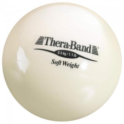 THERABAND  - Soft Weight - Disque d'&eacute;quilibre taille 0,5 kg, beige/blanc 