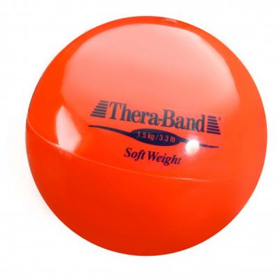 THERABAND  - Soft Weight - Disque d'&eacute;quilibre taille 1,5 kg, rouge