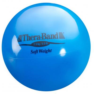 THERABAND  - Soft Weight - Disque d'&eacute;quilibre taille 2,5 kg, bleu