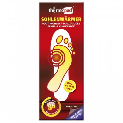 THERMOPAD Relags Chaufferette pour la plante des pieds (Taille cadre: M/L) chauferette
