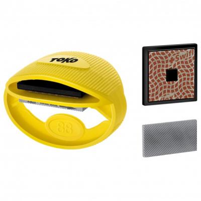 TOKO  - Express Tuner Kit - Kit pour affutage des rebords jaune