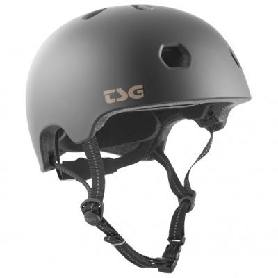 TSG  Meta Solid Color Casque Bowl Adulte Unisexe, Black, L-XL