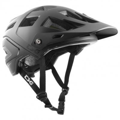 TSG  Scope Solid Color Casque VTT/Cycle Mixte Adulte, Black, S/M