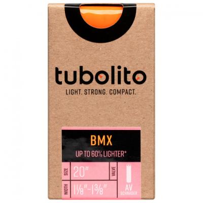 TUBOLITO Chambre &agrave; air  Tubo-BMX 20x1 1/8-1 3/8"" Schrader 40mm