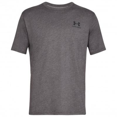 UNDER ARMOUR  pour homme. UA Sportstyle Short Sleeve T-Shirt Grey