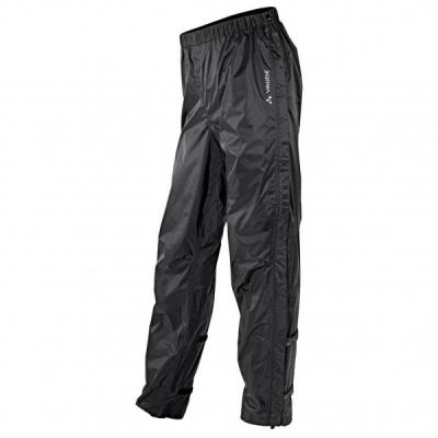 VAUDE  Fluid Full-Zip Pants II - Pantalon impermable homme Black S
